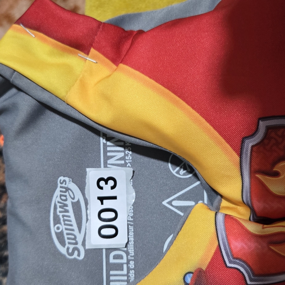 SwimWays Paw Patrol Marshall Kids Life Jacket Vest 33–35 lbs Red Yellow. - Picture 4 of 4